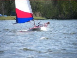 Dinghy sailing